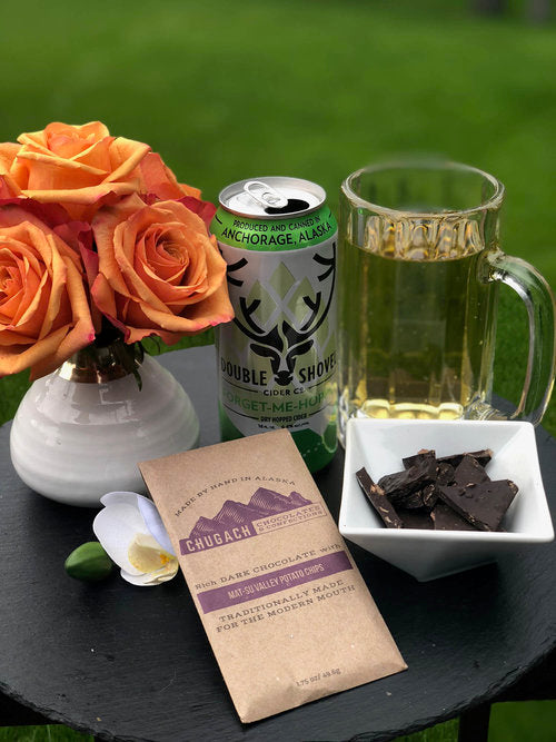 PAIRING: MAT-SU VALLEY POTATO CHIP & DOUBLE SHOVEL DRY HOPPED CIDER