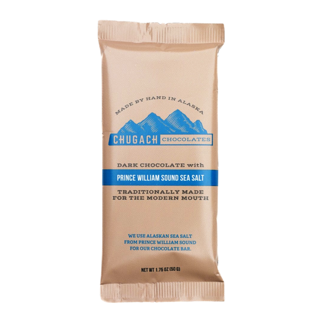 Dark Chocolate with Prince William Sound Sea Salt